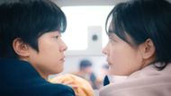 Gong Myung and Kim Min-ha in Way Back Love | Image via CJ ENM
